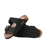 BIRKENSTOCK ARIZONA BIG BUCKLE Zapatilla de sandalia pit&oacute;n negra - Zapatos Mujer - 4