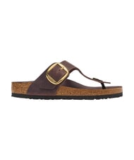 BIRKENSTOCK GIZEH BIG BUCKLE HEX sandalia tipo zapatilla de cuero - Zapatos Mujer