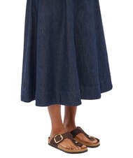 BIRKENSTOCK GIZEH BIG BUCKLE HEX sandalia tipo zapatilla de cuero habana - Zapatos Mujer - 6