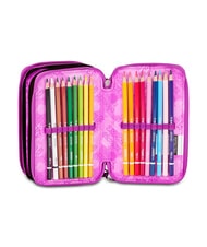 SEVEN SHADOWS OF COLOR Estuche para l&aacute;pices con kit escolar violeta claro - Estuches y Accesorios - 5