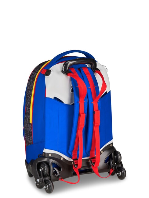 THE HEDGEHOG SPEED Mochila con ruedas, desmontable azul el&eacute;ctrico - Mochilas con ruedas