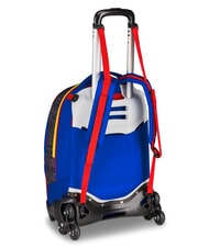 SONIC HEDGEHOG THE HEDGEHOG SPEED Mochila con ruedas, desmontable azul el&eacute;ctrico - Mochilas con ruedas - 3