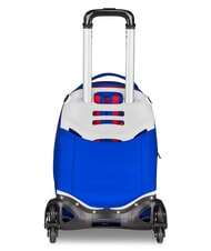SONIC HEDGEHOG THE HEDGEHOG SPEED Mochila con ruedas, desmontable azul el&eacute;ctrico - Mochilas con ruedas - 4