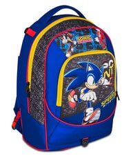 SONIC HEDGEHOG THE HEDGEHOG SPEED Mochila con ruedas, desmontable azul el&eacute;ctrico - Mochilas con ruedas - 6