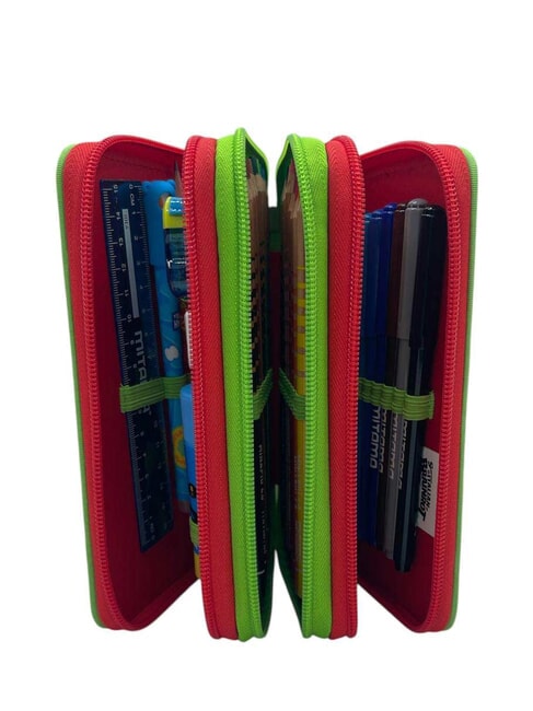 ITALIAN BRAINROT Estuche para l&aacute;pices con kit escolar rojo descarado - Estuches y Accesorios