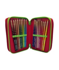 SKIFIDOL ITALIAN BRAINROT Estuche para l&aacute;pices con kit escolar rojo descarado - Estuches y Accesorios - 4
