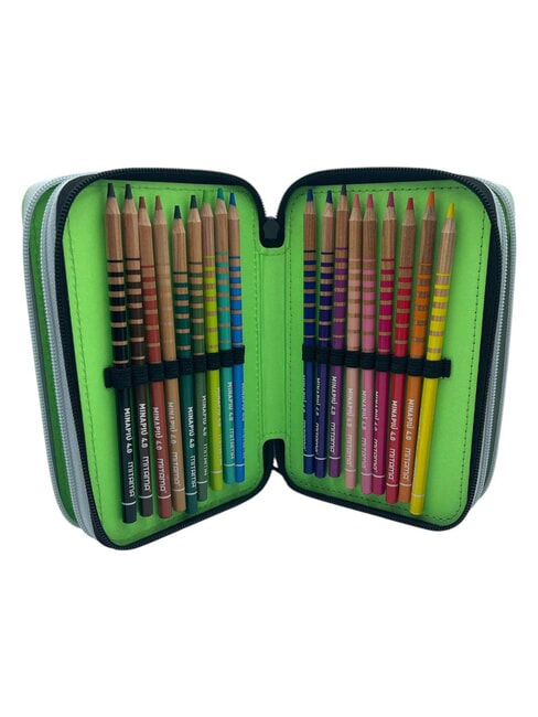 ITALIAN BRAINROT Estuche para l&aacute;pices con kit escolar negro - Estuches y Accesorios