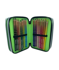 SKIFIDOL ITALIAN BRAINROT Estuche para l&aacute;pices con kit escolar negro - Estuches y Accesorios - 3
