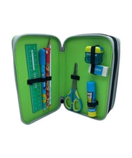 SKIFIDOL ITALIAN BRAINROT Estuche para l&aacute;pices con kit escolar negro - Estuches y Accesorios - 5