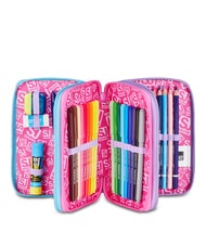 SJGANG GLOW LED UNICORN GIRL Estuche para l&aacute;pices con kit escolar - Estuches y Accesorios