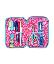 SJGANG GLOW LED UNICORN GIRL Estuche para l&aacute;pices con kit escolar lila suave - Estuches y Accesorios - 3