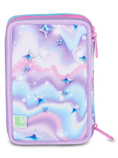 GLOW LED UNICORN GIRL Estuche para l&aacute;pices con kit escolar lila suave - Estuches y Accesorios