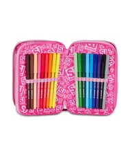 SJGANG HEART BUDDY GIRL Estuche para l&aacute;pices con kit escolar mu&ntilde;eca rosa - Estuches y Accesorios - 4