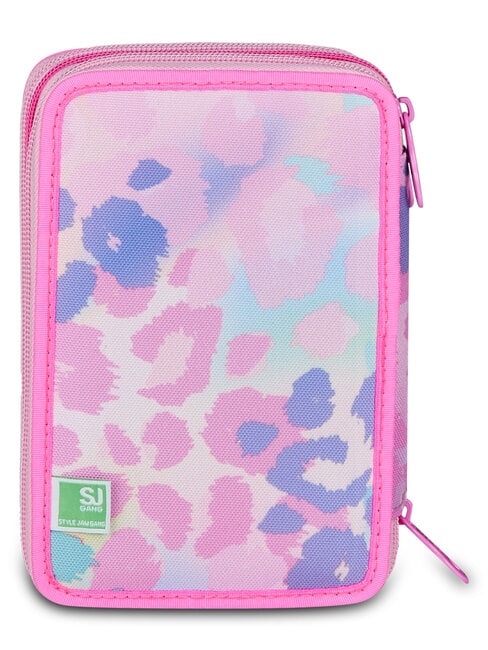 HEART BUDDY GIRL Estuche para l&aacute;pices con kit escolar mu&ntilde;eca rosa - Estuches y Accesorios