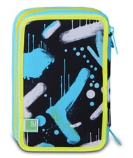 SJGANG METAL DRAGON BOY Estuche para l&aacute;pices con kit escolar campanilla turquesa - Estuches y Accesorios - 6