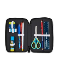 JUVENTUS WE ARE YOUTH Estuche para l&aacute;pices con kit escolar negro - Estuches y Accesorios - 3