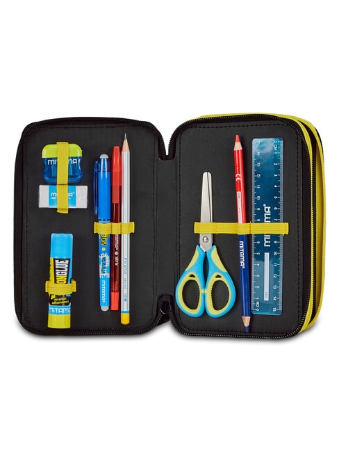 LUPETTO SCHOOL Estuche para l&aacute;pices con kit escolar roma rojo - Estuches y Accesorios