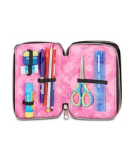 SEVEN MADE OF STARS Estuche para l&aacute;pices con kit escolar negro - Estuches y Accesorios - 3