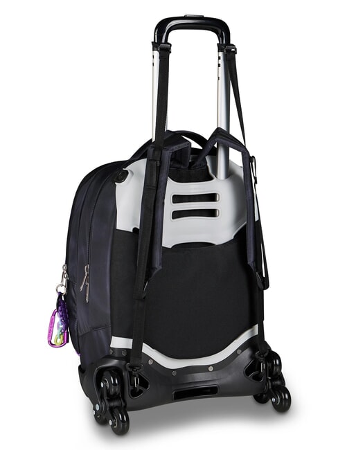 SHADOWS OF COLOR Mochila con carrito violeta claro - Mochilas con ruedas
