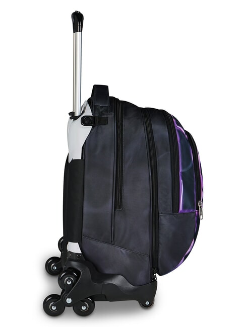 SHADOWS OF COLOR Mochila con carrito violeta claro - Mochilas con ruedas