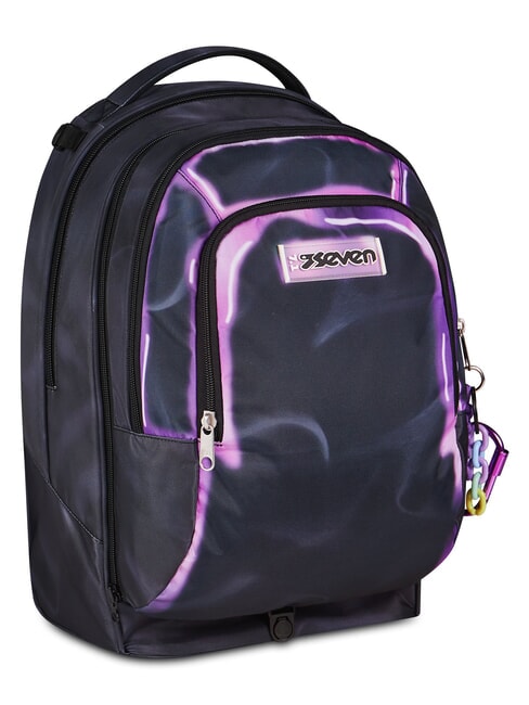SHADOWS OF COLOR Mochila con carrito violeta claro - Mochilas con ruedas