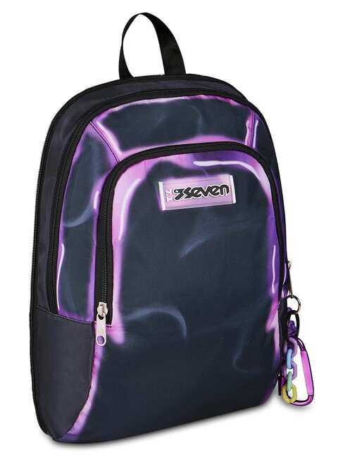 SHADOWS OF COLOR Mochila con carrito violeta claro - Mochilas con ruedas