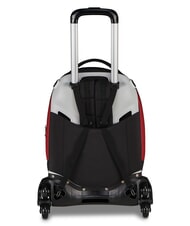 ROMA LUPETTO SCHOOL Mochila con ruedas triples roma rojo - Mochilas con ruedas - 4