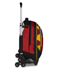ROMA LUPETTO SCHOOL Mochila con ruedas triples roma rojo - Mochilas con ruedas - 5