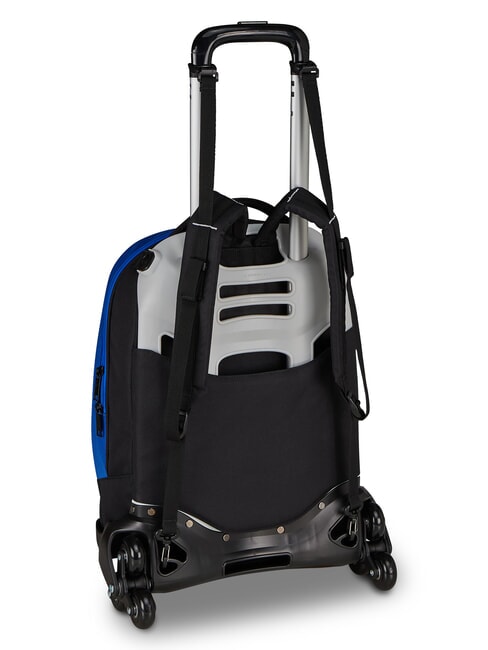 OUR DESTINY Mochila con carrito desmontable azul el&eacute;ctrico - Mochilas con ruedas