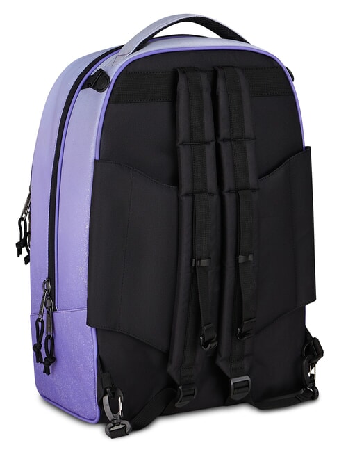 FANTASY Mochila con ruedas desmontable de 2 ruedas dalia morada - Mochilas con ruedas