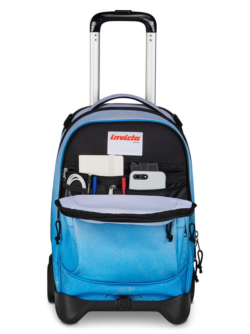 FANTASY Mochila con ruedas desmontable de 2 ruedas azul de metilo - Mochilas con ruedas