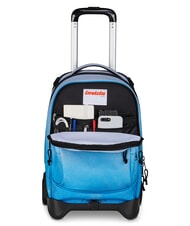 INVICTA FANTASY Mochila con ruedas desmontable de 2 ruedas azul de metilo - Mochilas con ruedas - 6