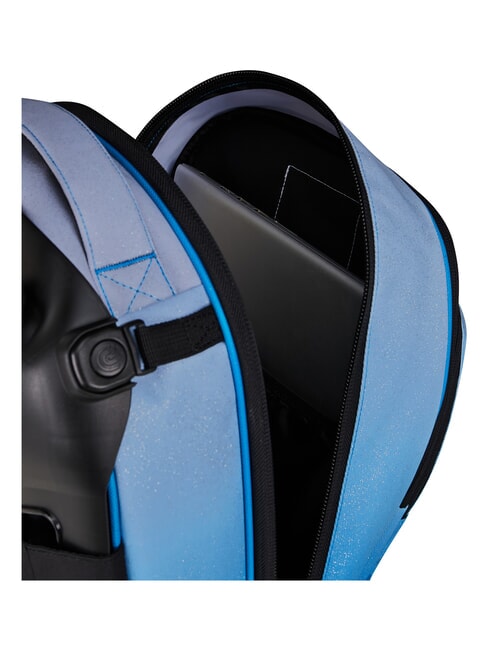 FANTASY Mochila con ruedas desmontable de 2 ruedas azul de metilo - Mochilas con ruedas