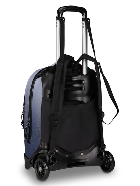 FANTASY Mochila con ruedas desmontable de 2 ruedas negro - Mochilas con ruedas