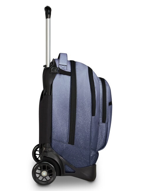 FANTASY Mochila con ruedas desmontable de 2 ruedas negro - Mochilas con ruedas