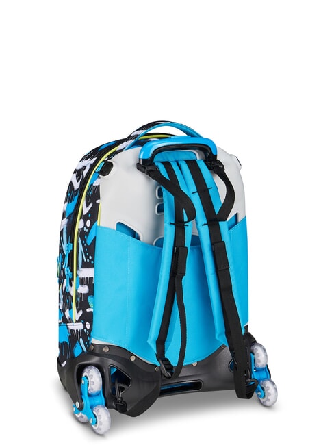 METAL DRAGON BOY Mochila con ruedas, desmontable campanilla turquesa - Mochilas con ruedas
