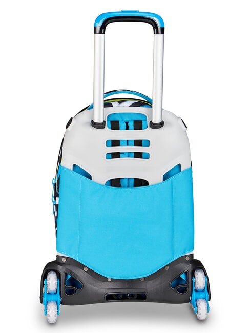 METAL DRAGON BOY Mochila con ruedas, desmontable campanilla turquesa - Mochilas con ruedas