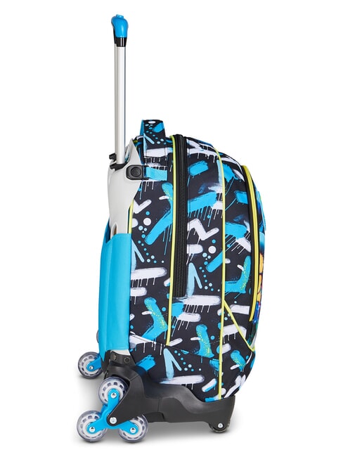 METAL DRAGON BOY Mochila con ruedas, desmontable campanilla turquesa - Mochilas con ruedas