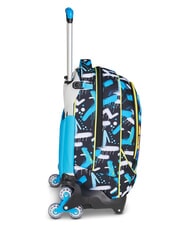 SJGANG METAL DRAGON BOY Mochila con ruedas, desmontable campanilla turquesa - Mochilas con ruedas - 5