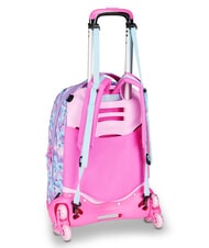SJGANG GLOW LED UNICORN GIRL Mochila con ruedas 3 en 1 lila suave - Mochilas con ruedas - 3