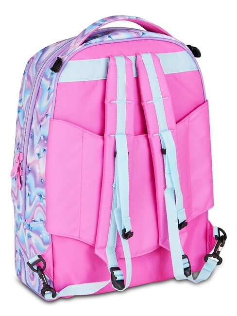 GLOW LED UNICORN GIRL Mochila con ruedas 3 en 1 lila suave - Mochilas con ruedas