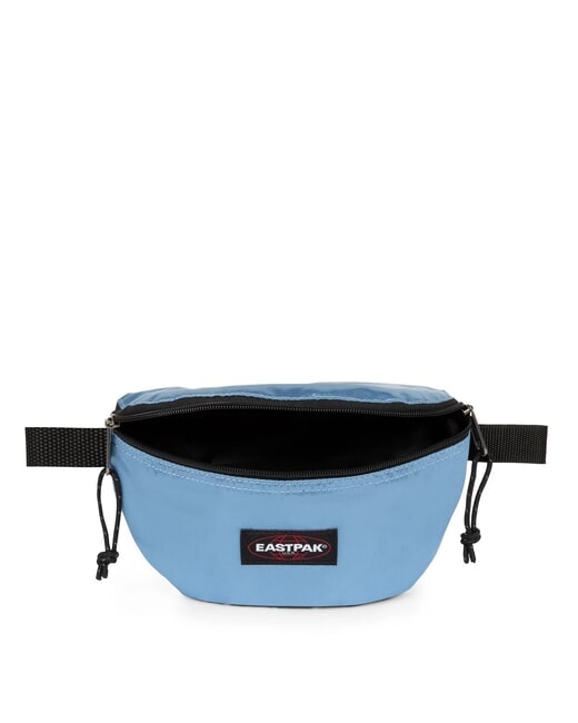 SPRINGER Cangurera azul satinado - Ri&ntilde;oneras
