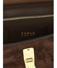 FURLA IRIDE Bolso de hombro tonos chocolate - Bolsos Mujer - 4