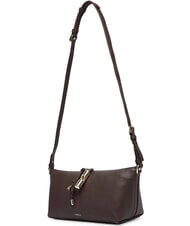 FURLA DEBBY Bolso de hombro de piel chocolate - Bolsos Mujer - 2