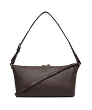 FURLA DEBBY Bolso de hombro de piel chocolate - Bolsos Mujer - 3