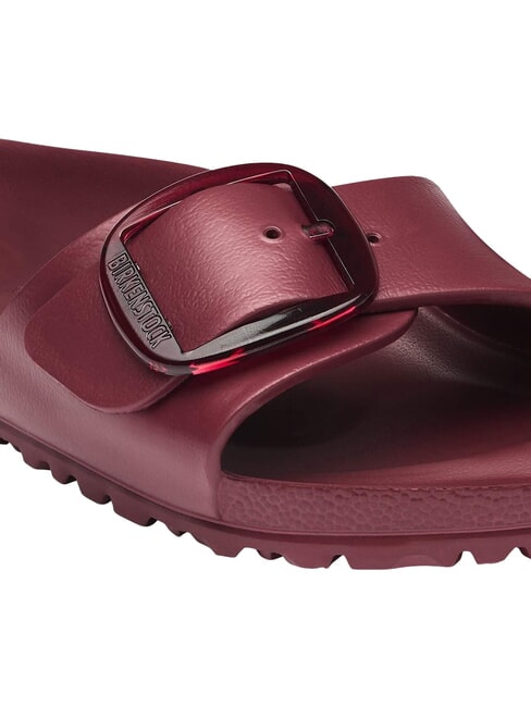 MADRID BIG BUCKLE EVA Zapatillas de goma zifandel - Zapatos Mujer