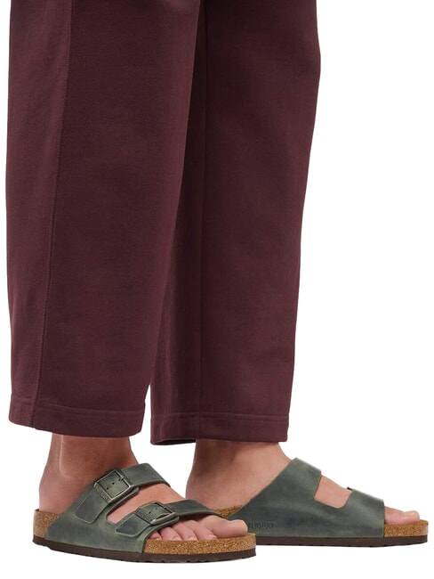 ARIZONA Sandalias de cuero engrasado tomillo - Zapatos Hombre