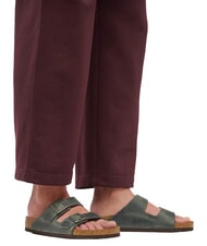 BIRKENSTOCK ARIZONA Sandalias de cuero engrasado tomillo - Zapatos Hombre - 7