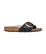 BIRKENSTOCK MADRID BIG BUCKLE Sandalias de una sola tira pit&oacute;n negra - Zapatos Mujer - 2