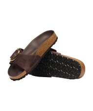 BIRKENSTOCK MADRID BIG BUCKLE HEX Sandalias de cuero habana - Zapatos Mujer - 4